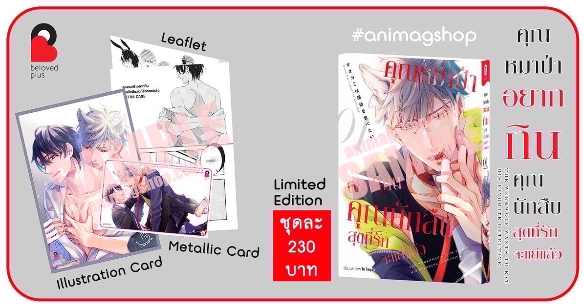 Limited Edition คุณหมาป่าอยากกินคุณนักสืบสุดที่รักจะแย่แล้ว