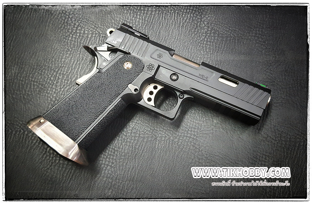 ปืนสั้นระบบแก๊สโบลว์แบล็ค รุ่น Hicapa 4.3 ALLOSAURUS สีดำ WE