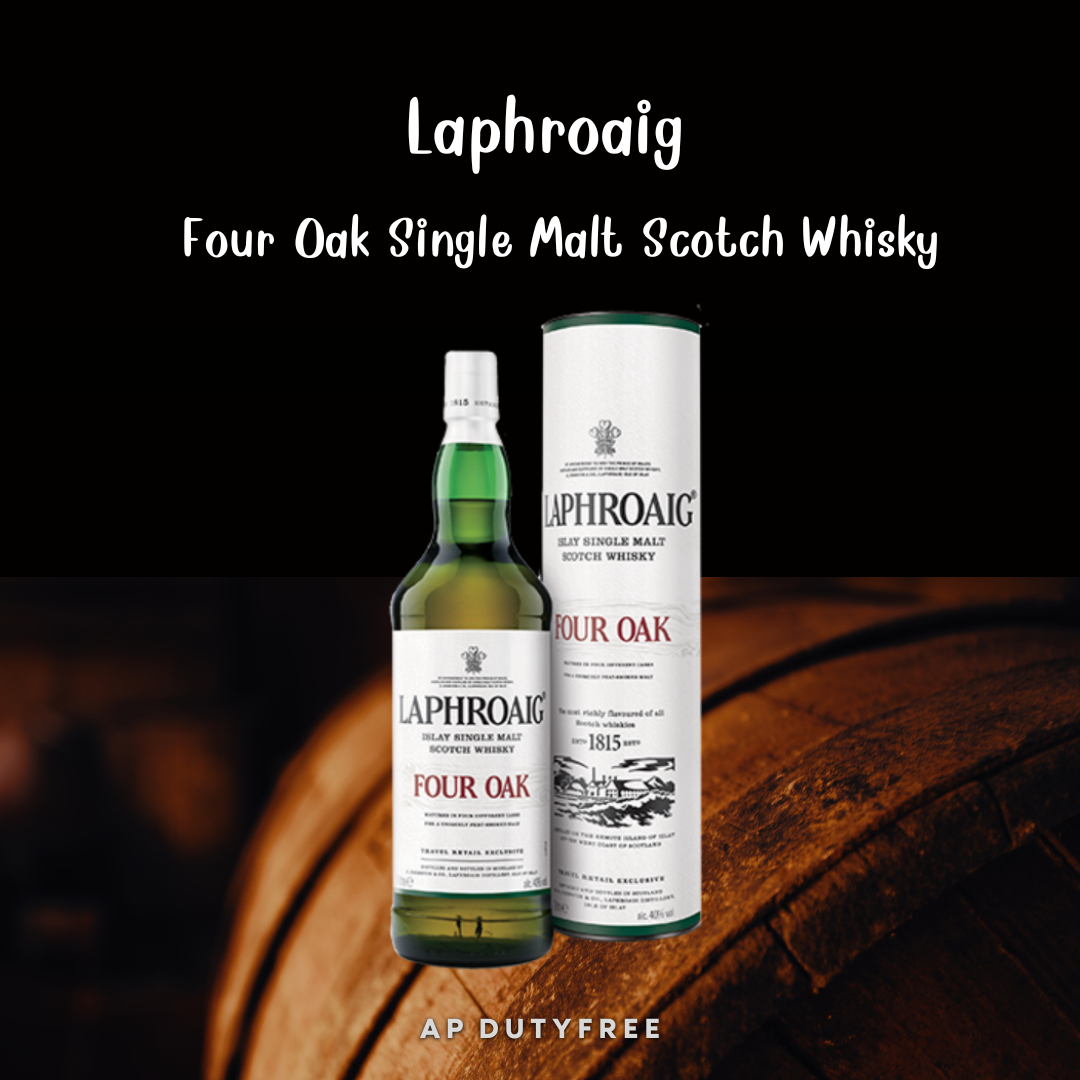 Laphroaig Four Oak Single Malt Scotch Whisky 1 L