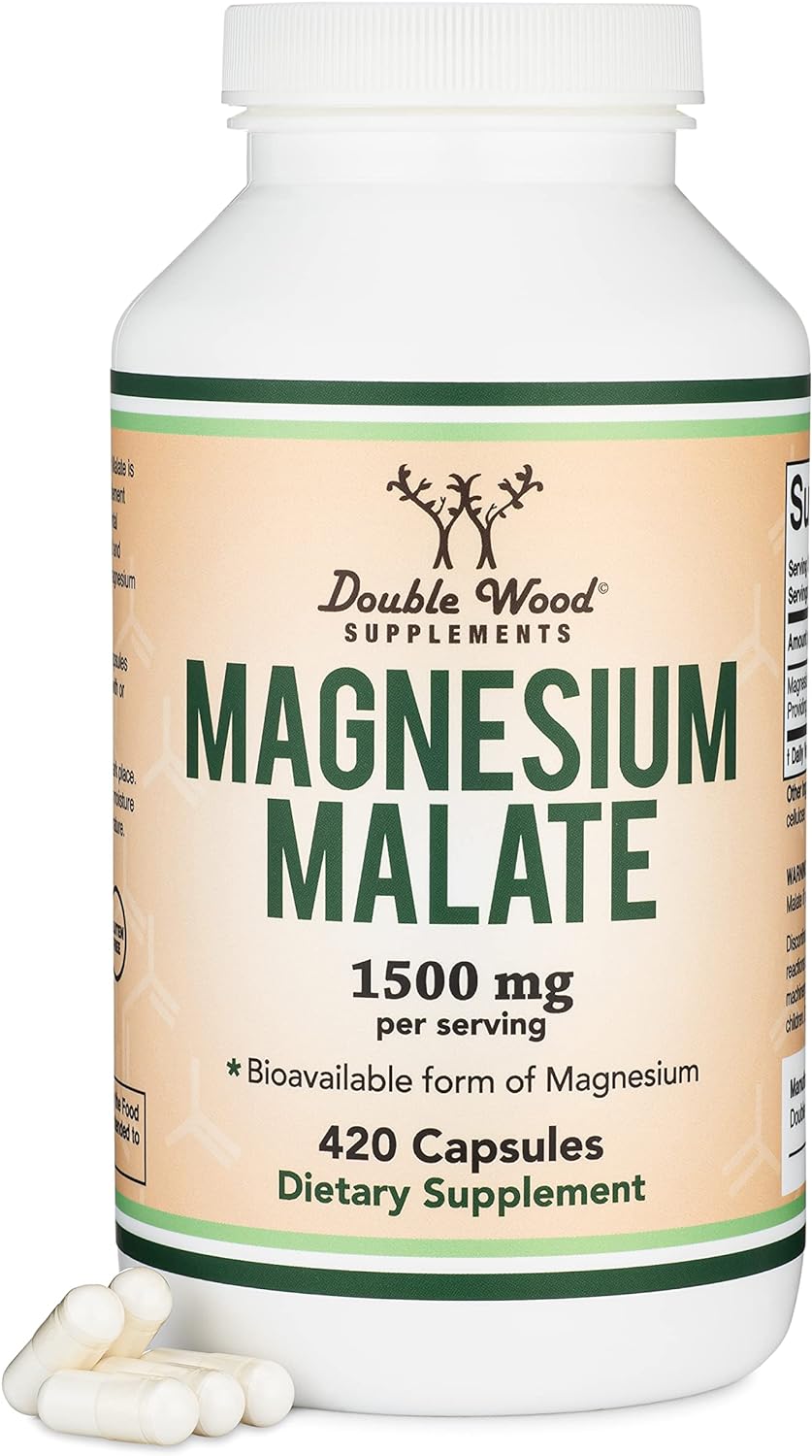 Double Wood Magnesium Malate 1500 mg 420 caps