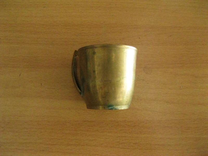 ถ้วยกาแฟ ทองเหลือง มีหูจับ (4190)