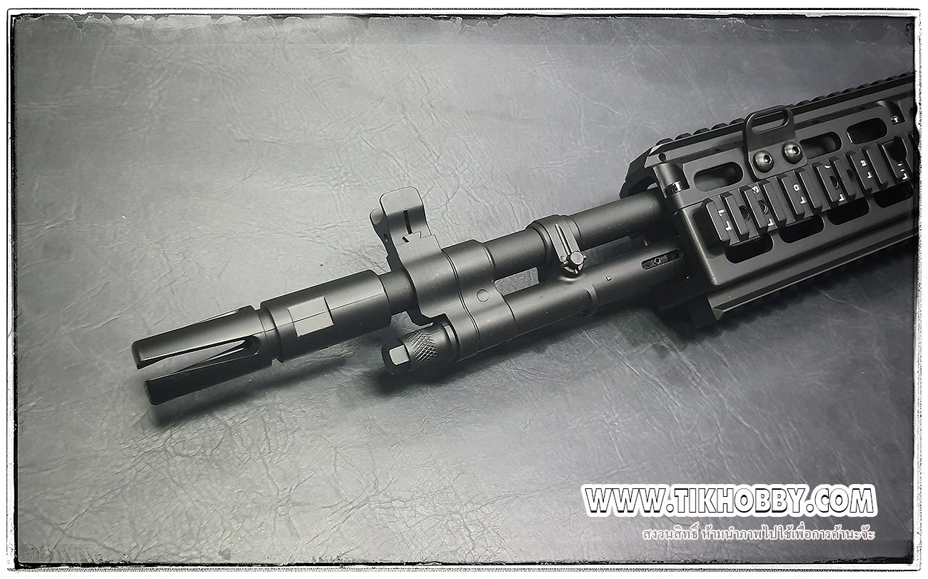 ปืนอัดลม ระบบไฟฟ้า รุ่น M14 EBR หน้าสั้น Cyma032EBR สีดำ ท้ายเครน