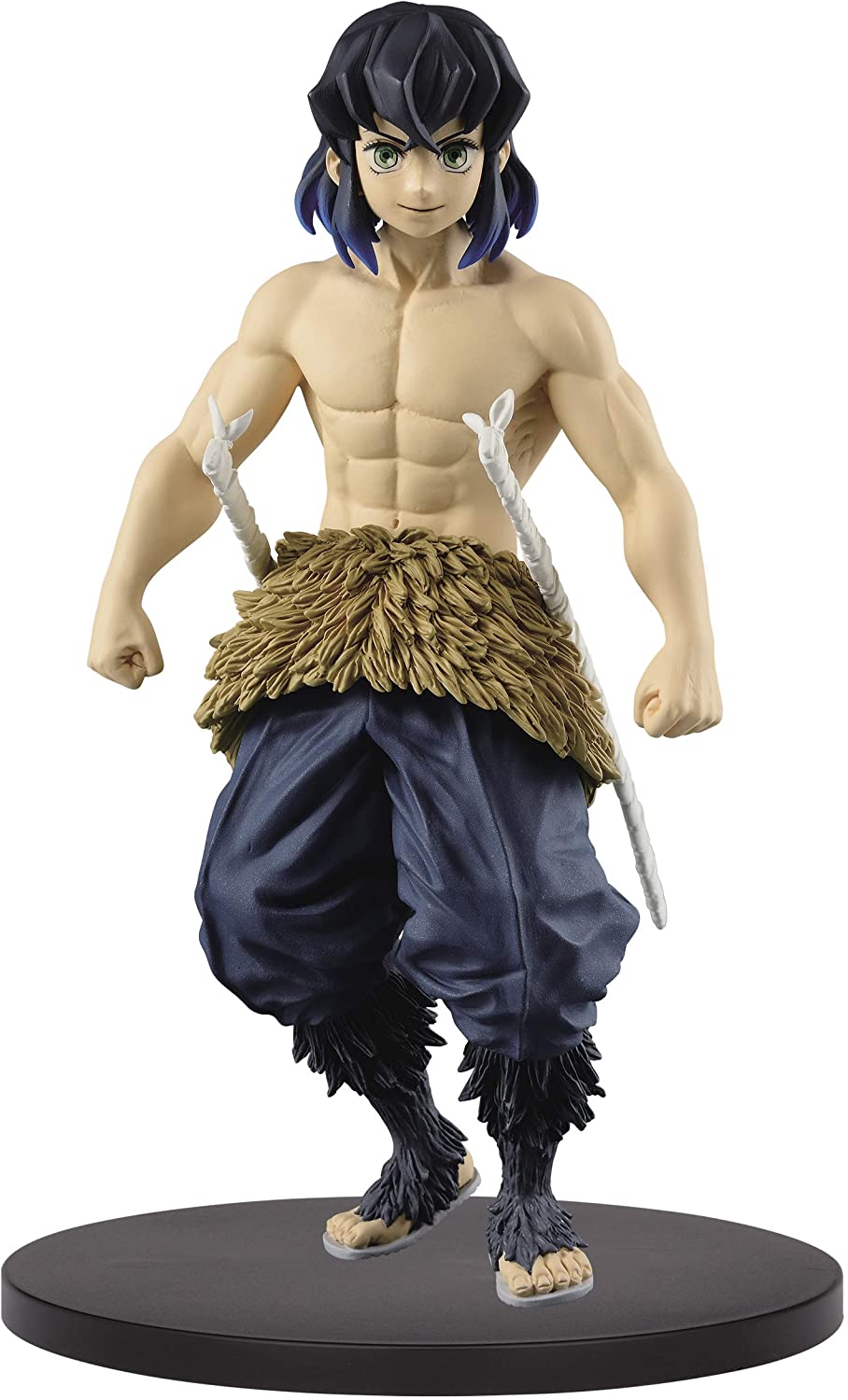 ฮาชิบิระ อิโนะสุเกะ (Inosuke Hashibira) Ver. ถอดหน้ากาก จากเรื่องดาบพิฆาตอสูร (ของแท้)