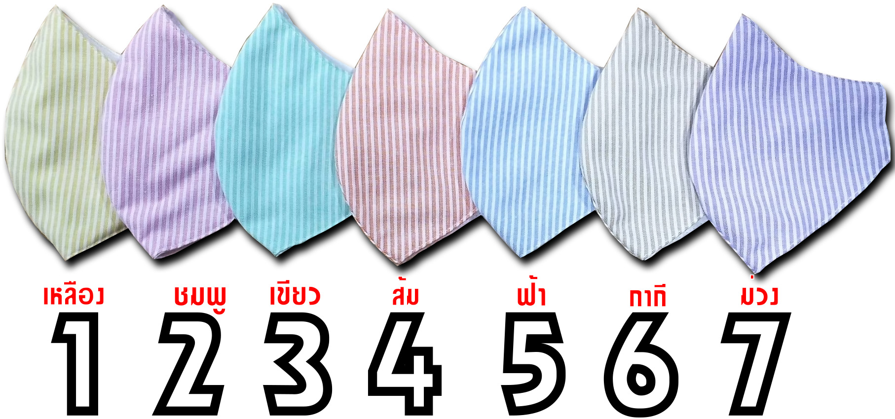 หน้ากากผ้า ทรง3D