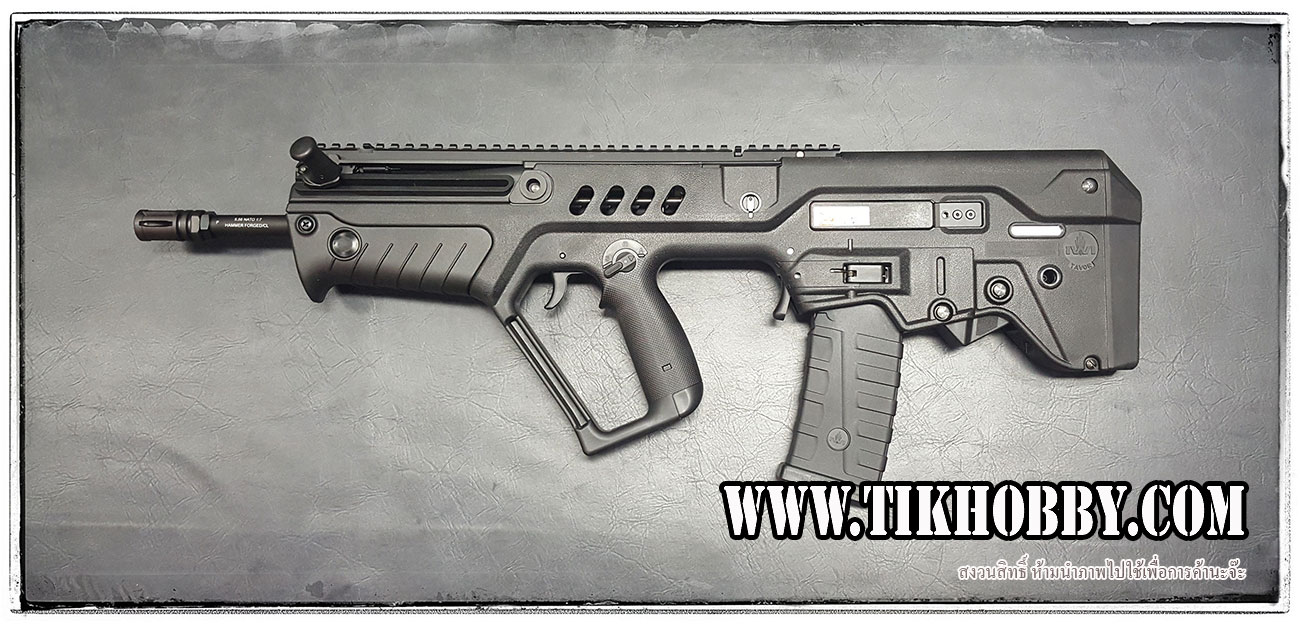 ปืนระบบแก๊สโบลว์แบ็ค IWI Tavor Flattop (Umarex) มาร์คกิ้งครบ ลิขสิทธิ์
