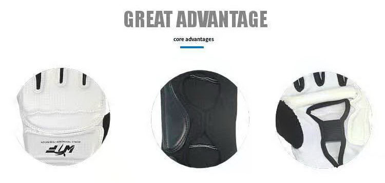 ชุดเกราะอุปกรณ์ป้องกันเทควันโด WORLD ทั้งชุด+หน้ากาก