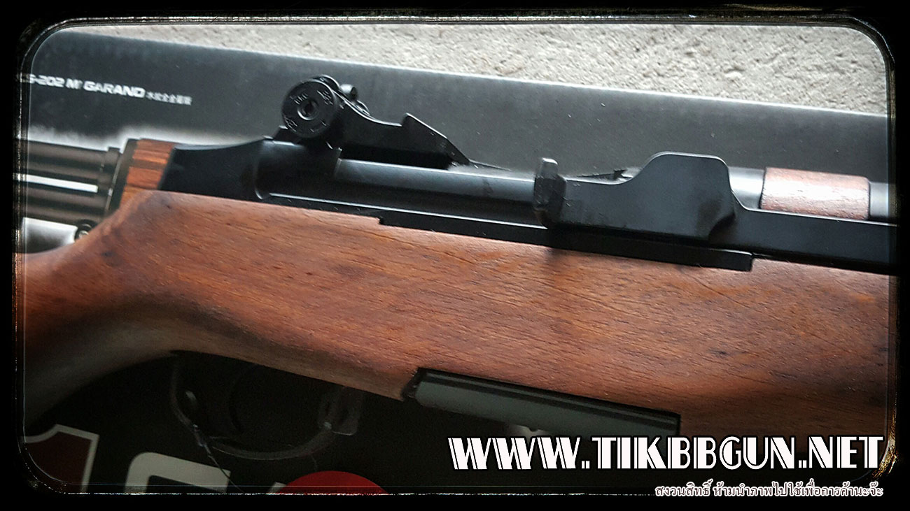 ปืนระบบไฟฟ้า M1 GARAND จาก ICS เหล็กจริง ไม้แท้