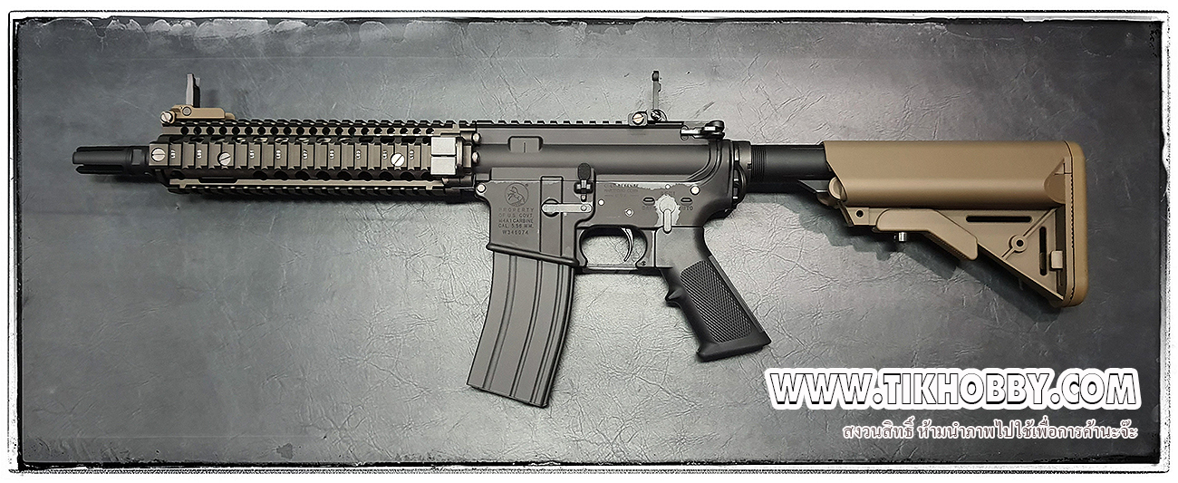 ปืนระบบแก๊สโบล์แบล็ค MK18 Mod1 GBB Tokyo Marui