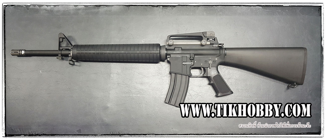 ปืนระบบแก๊สโบลว์แบ็ค M16A3 WE ไม่ยิงลาย เอาไปสร้างลายกันเองน๊า