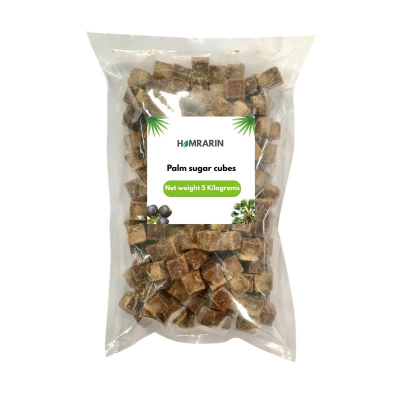 Palm sugar cubes packing size 5 kg