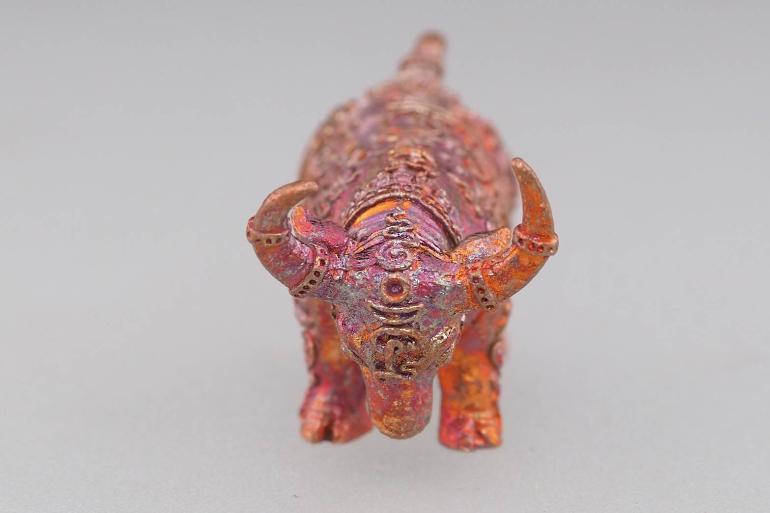 มหิงสาโภคทรัพย์ เนื้อทองแดง หลวงพ่อสนั่น สุนันโท วัดกลางราชครูธาราม อ.วิเศษชัยชาญ จ.อ่างทอง