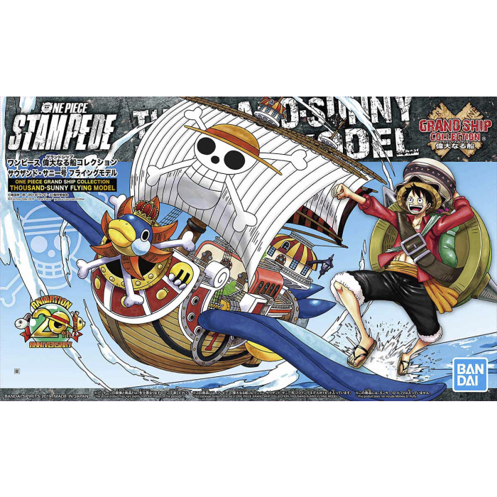 GRAND SHIP COLLECTION THOUSAND SUNNY FLYING MODEL (สั่งตรง) แมวทอง