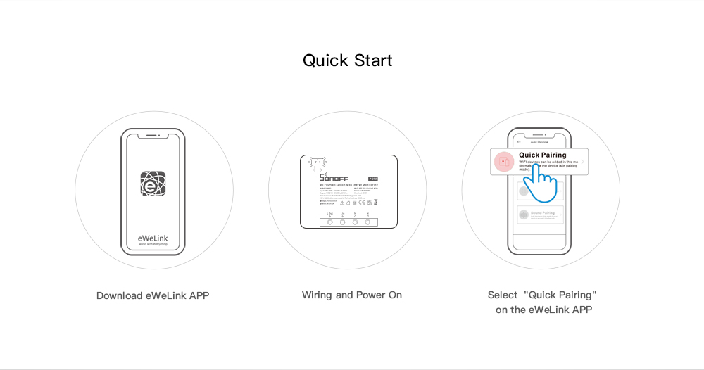 SONOFF POWR3 High Power Smart Switch