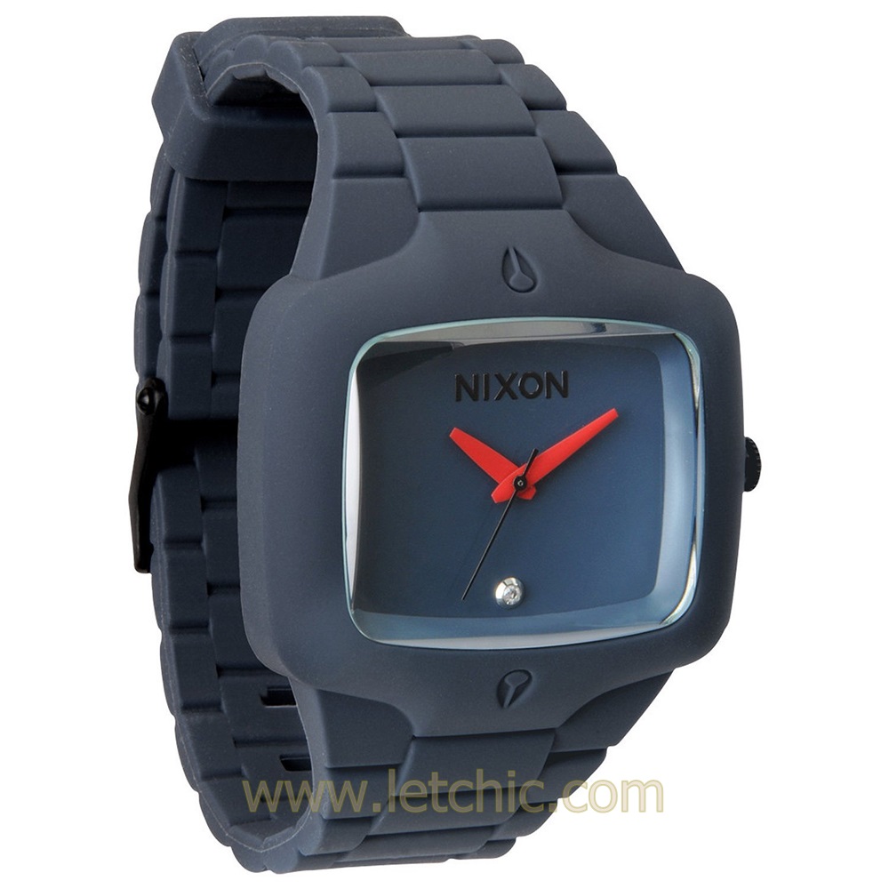 นาฬิกา NIXON รุ่น RUBBER PLAYER A139690 นาฬิกาข้อมือผู้ชาย ของแท้ ประกันศูนย์ไทย 2 ปี ส่งพร้อมกล่อง และใบรับประกัน