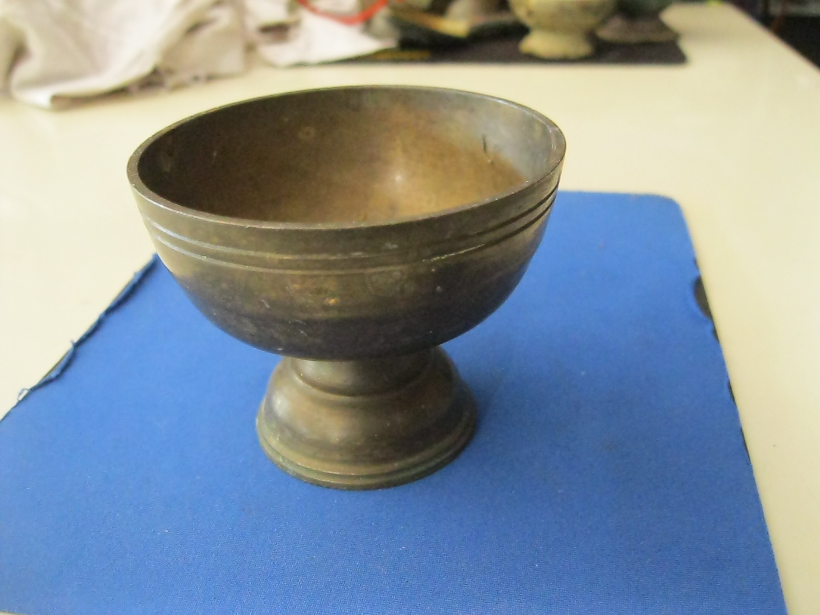 พานทองเหลืองหยาดน้ำ (4122)