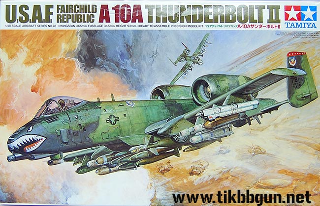 เครื่องบินรบ A10A Thunder Bolt 1:48 จาก Tamiya