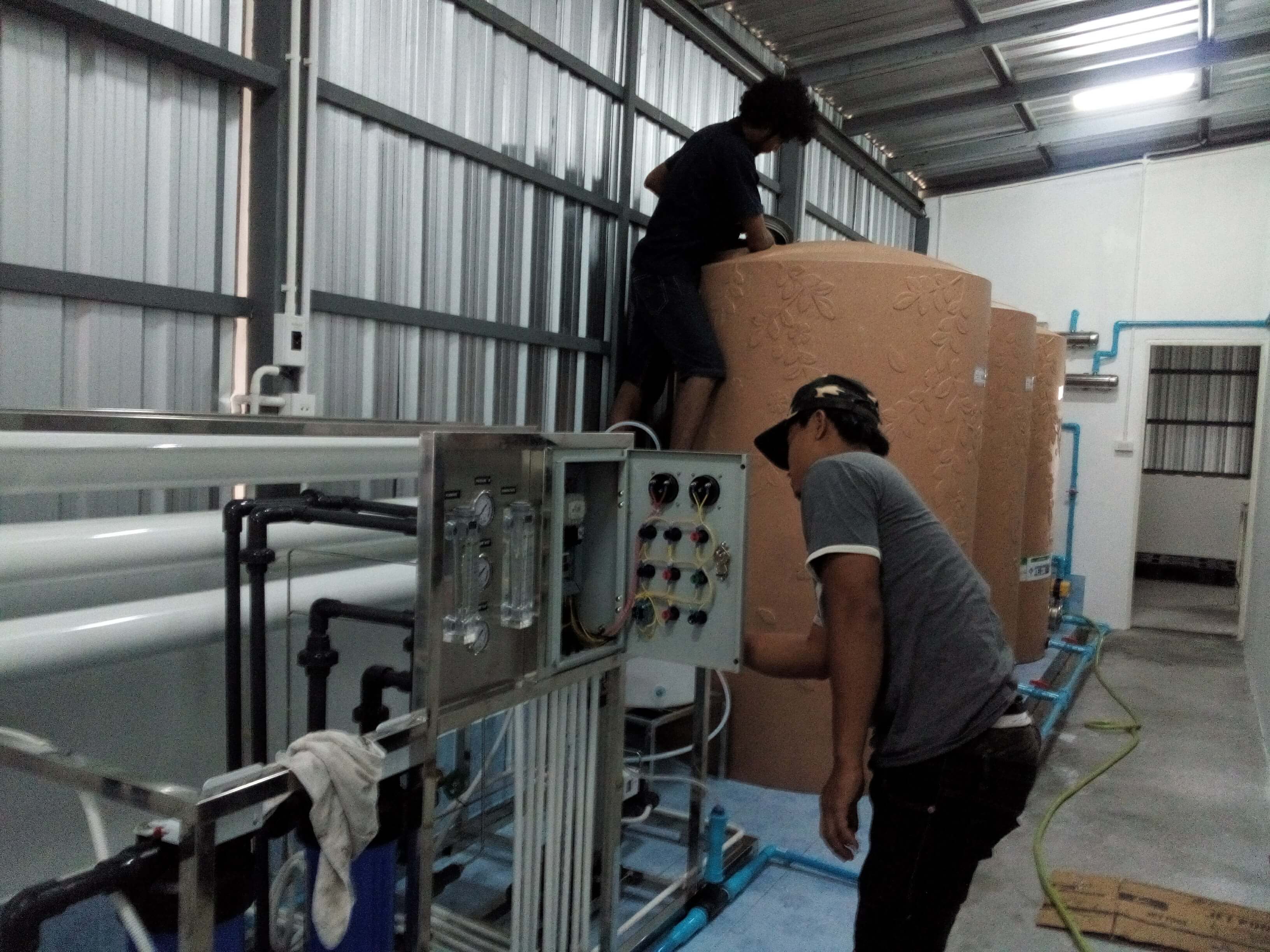 รับติดตั้งโรงงานผลิตน้ำดื่มRO36คิว