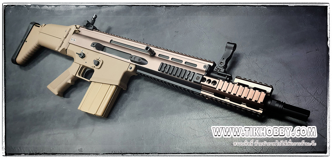 ปืนไฟฟ้ารุ่น SCAR H (830S) บอดี้เหล็ก จาก Double Bell Nobatt