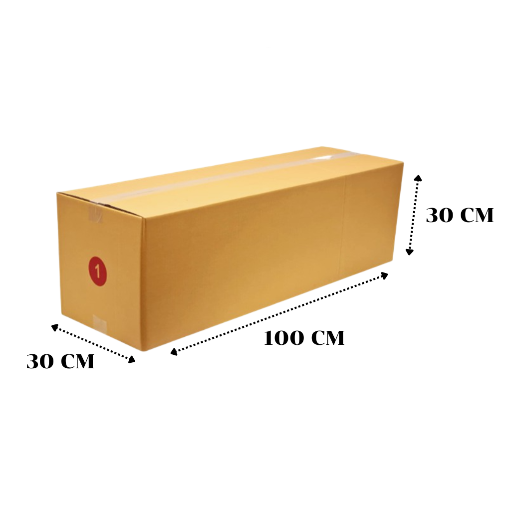 กล่องพัสดุ 1 ขนาด 30x100x30ซม.1มัด10ใบ