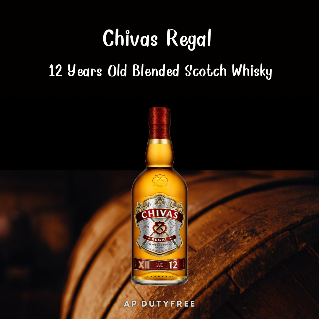 Chivas Regal 12 Years Old Blended Scotch Whisky 1 L