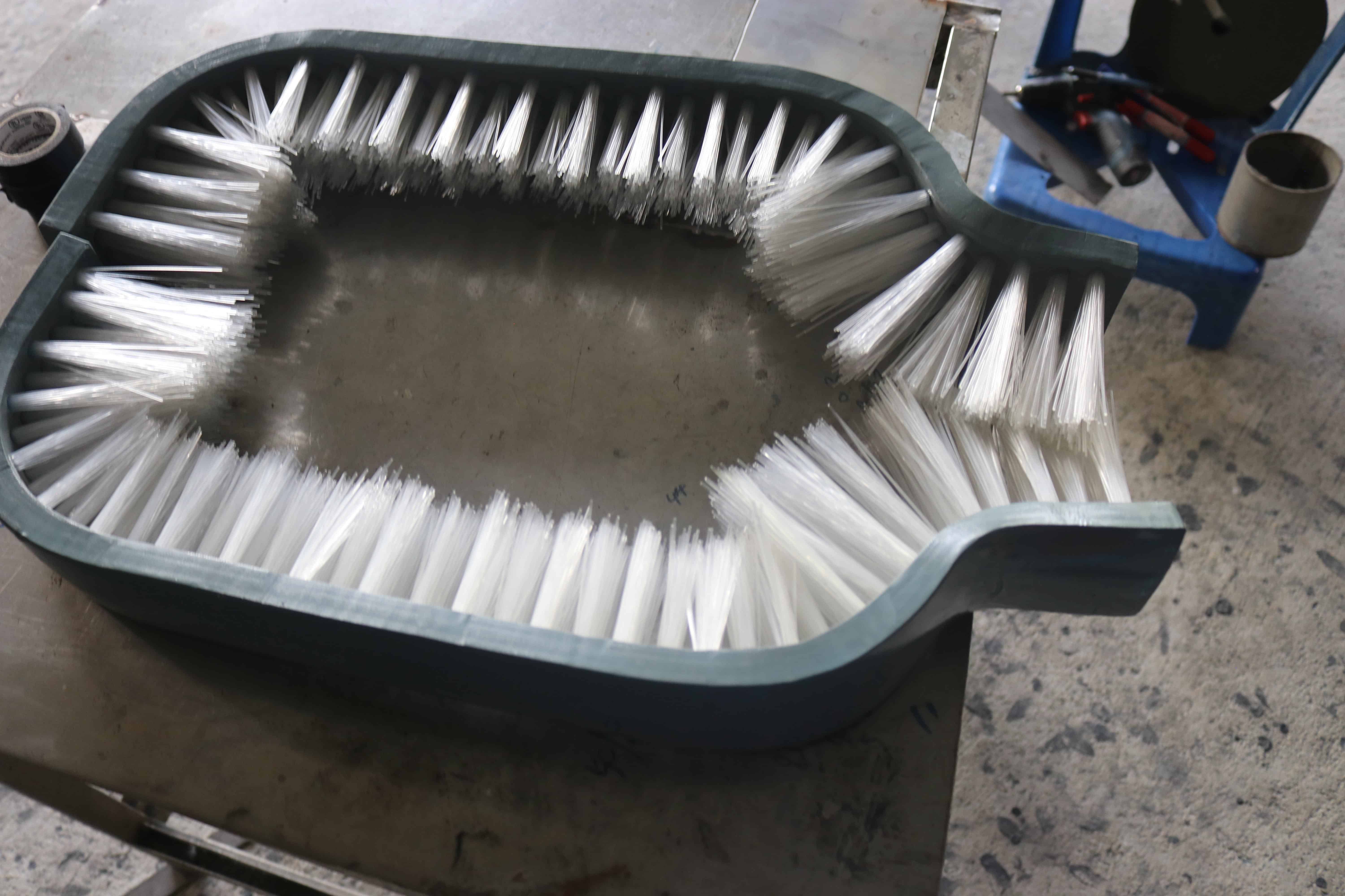 แปรงเครื่องล้างถังภายนอก (Machine Brush)