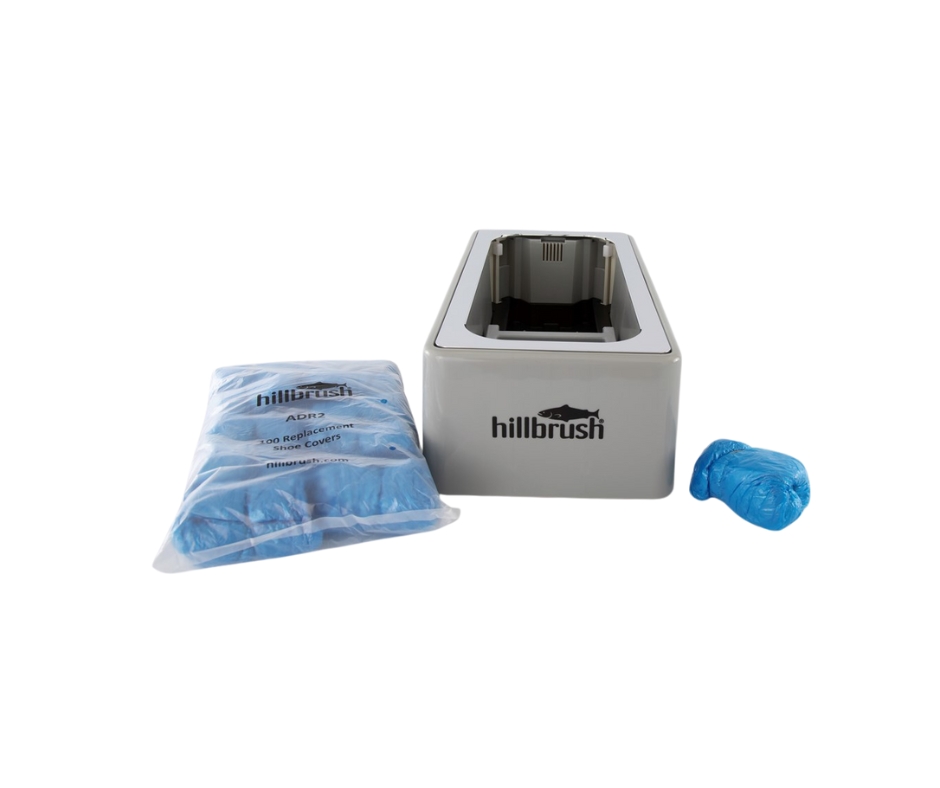 HILLBRUSH - เครื่องครอบเท้า/รองเท้า อัตโนมัติ *พร้อมถุงครอบเท้า 50 คู่*