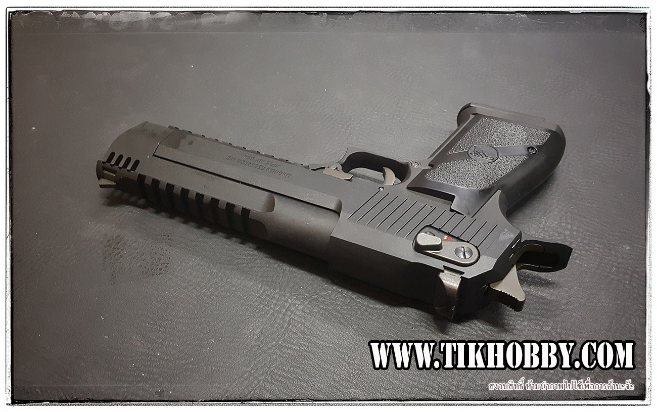 ปืนสั้นระบบแก๊สโบลว์แบล็ค รุ่น Desert Eagle L1 CyberGun สีดำ ระบบแก๊สทั่วไป