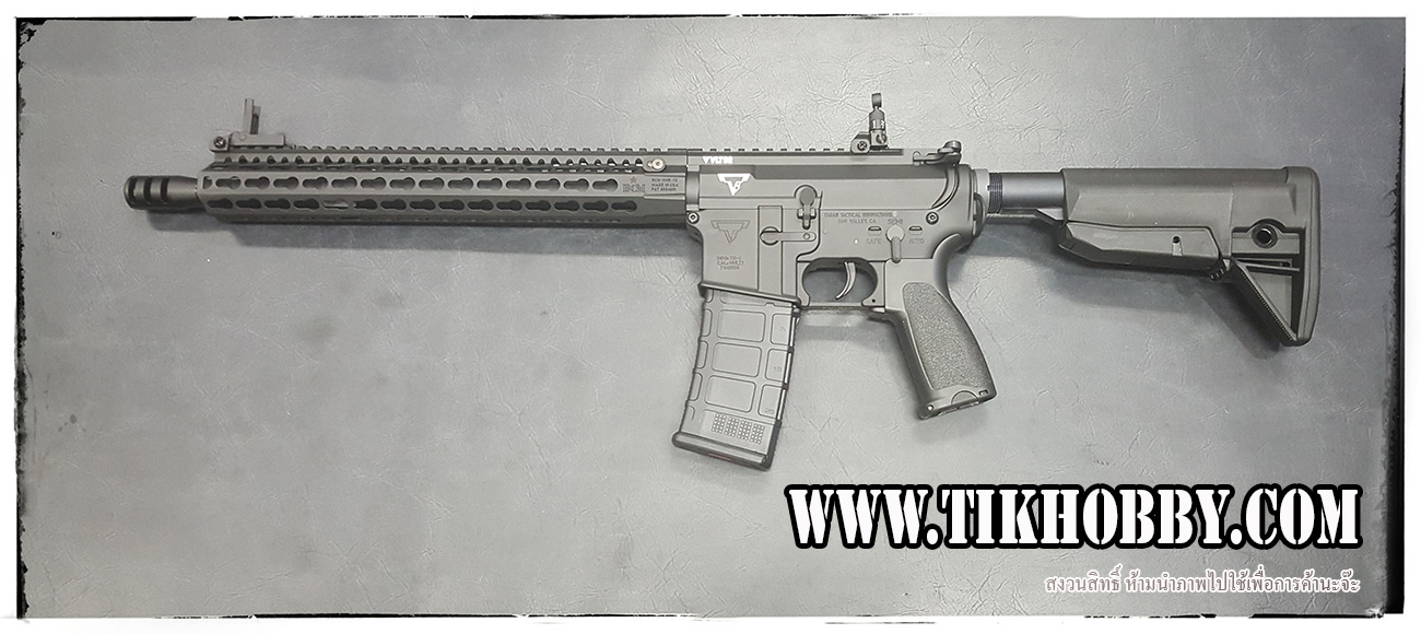 ปืนอัดลม ไฟฟ้า Taran Tactical Innovations TR1 จาก E&C รุ่น 855 S2 ชุดหน้าKeymod จากหนังดัง John Wick
