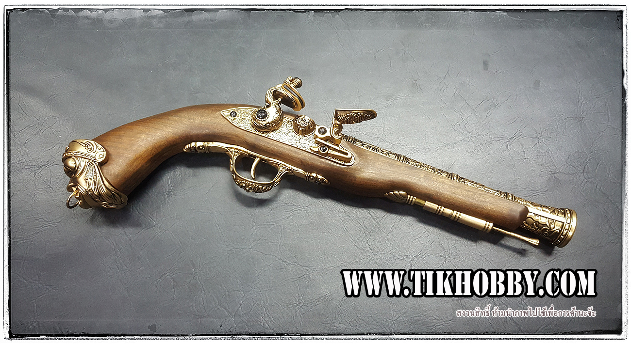 ปืนคาบศิลา สีทองจากค่าย HFC ระบบ Co2