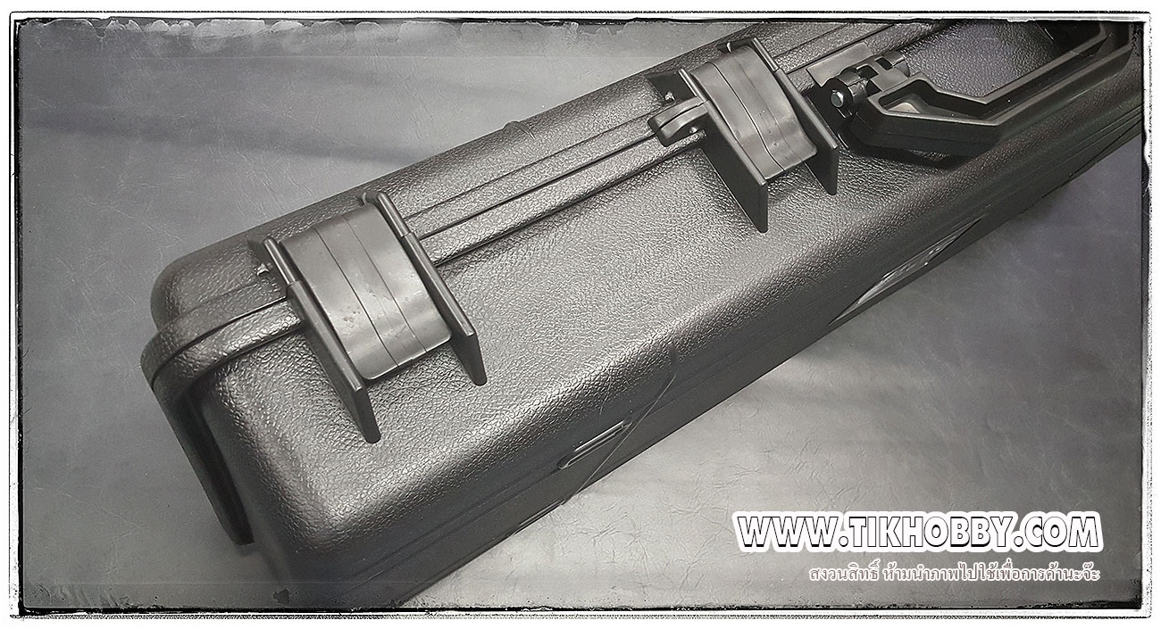กระเป๋าปืนแบบพลาสติกแข็งสีดำ Hard Case แข็งแรง ทนทานมาก สำหรับปืนความยาว M4