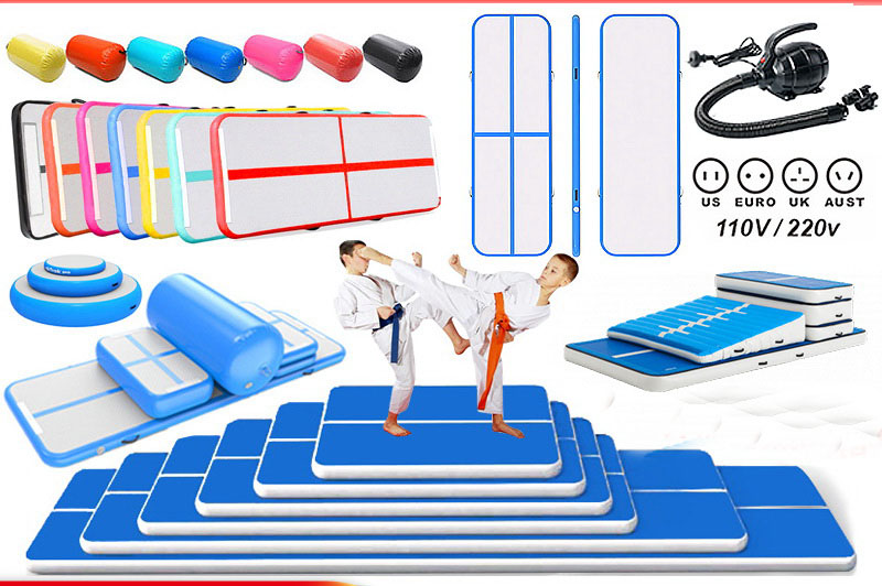 เบาะเทควันโด Taekwondo ขนาด กว้าง 1 เมตร ยาว 3 เมตร หนา 10 cm [gimnastics gymnast tumbled mat air floor rhythmic gymnastics mats Tumbling inflatable air track]