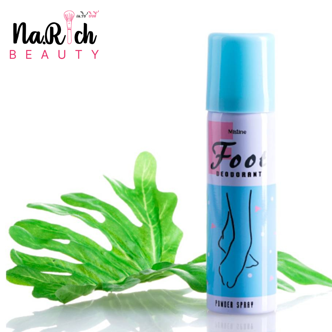 Mistine Foot Deodorant Power Spray 60 ml.
