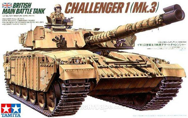 รถถัง CHALLENGER 1(Mk3) 1/35 Tamiya (TA35154 )
