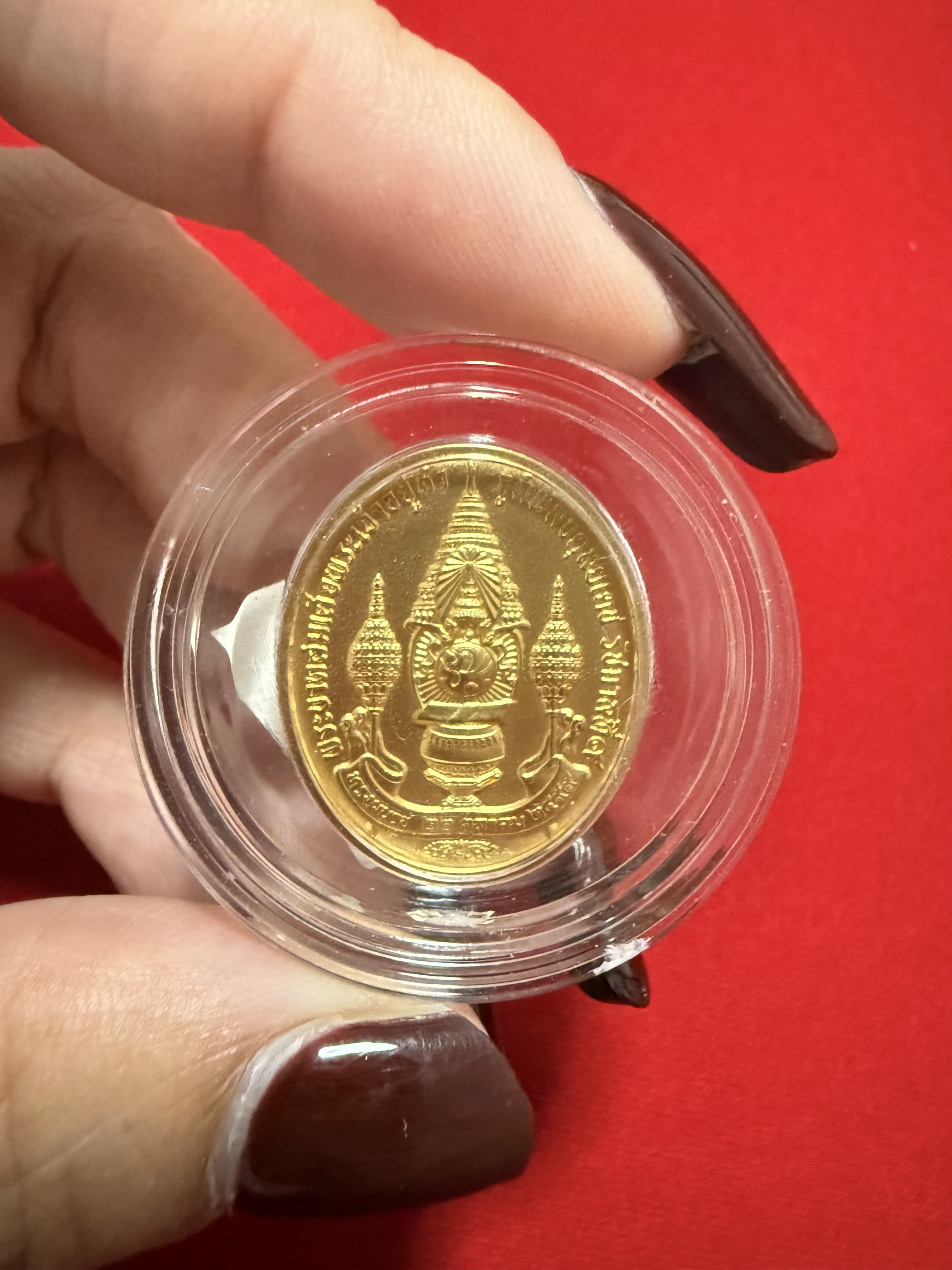 เหรียญพระบรมสมเด็จพระเจ้าอยู่หัวทรงผนวชพลังแผ่นดิน รัชกาลที่๙