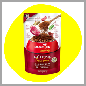 Dogster ผงโรยอาหาร ตับวัวและเนื้อแกะ 50g
