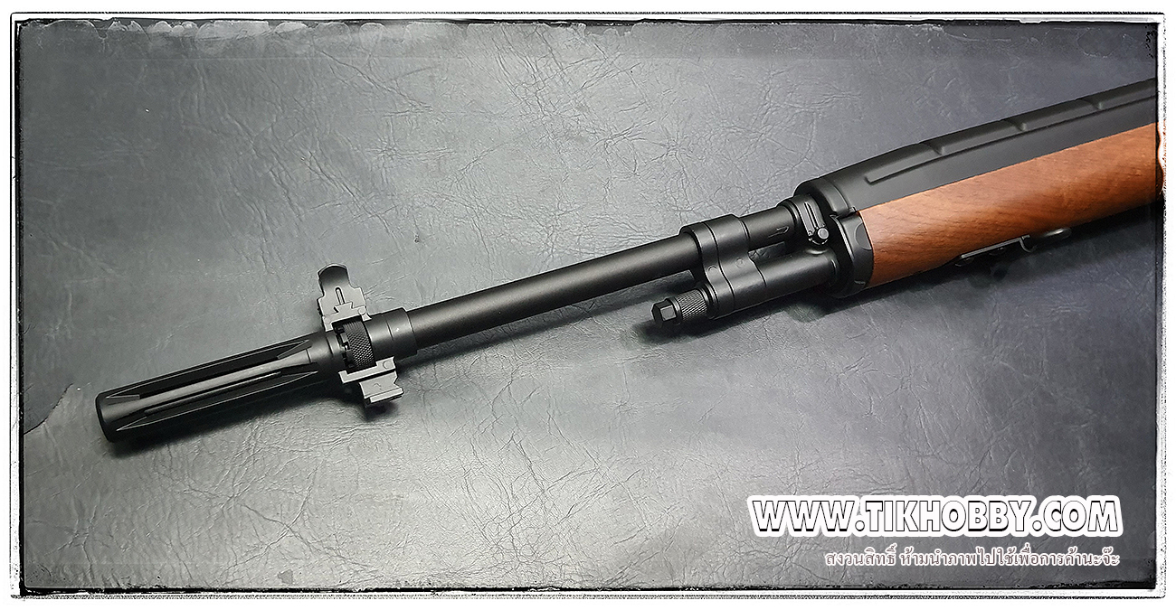 ปืนอัดลม ระบบไฟฟ้า รุ่น M14 ไฟฟ้า จาก Cyma CM032C ไม้เทียม