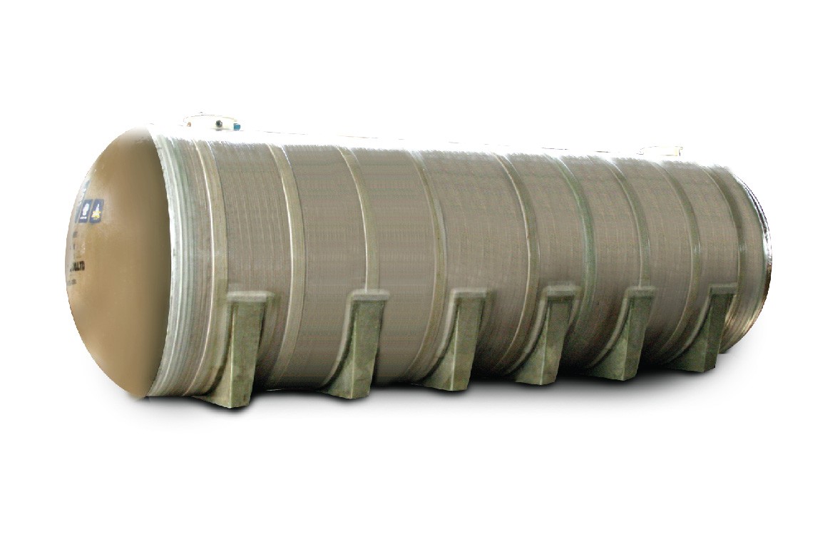 ถังบำบัดน้ำเสีย PP ECOTANK ขนาด 7000 ลิตร ชนิดฝังดิน PP