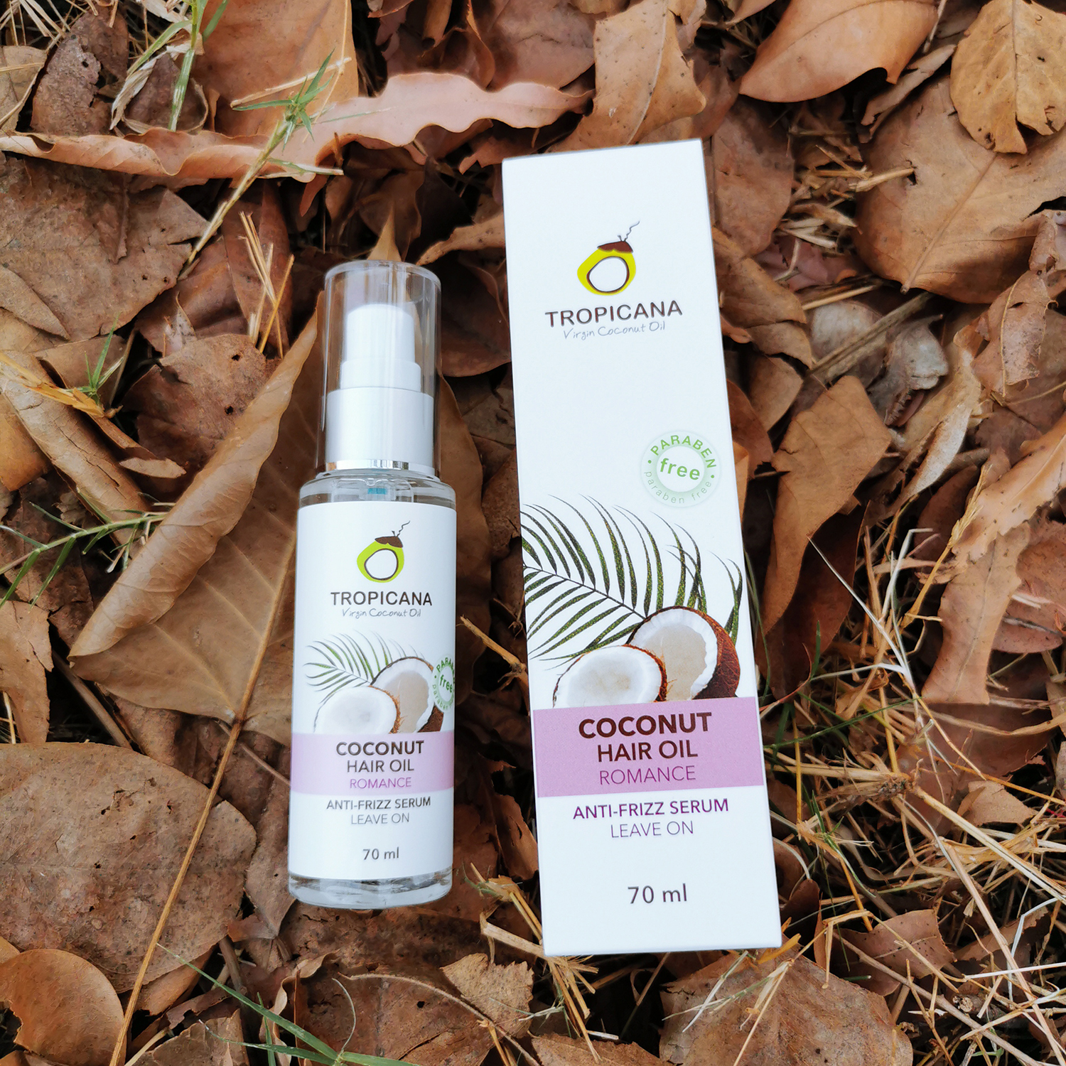 Tropicana oil เซรั่มบำรุงผม กลิ่น ROMANCE