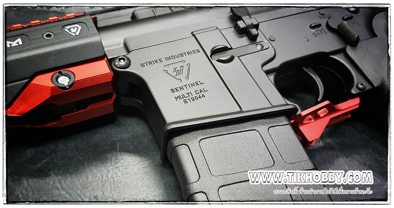 E&C 339 S2 RED ปืนอัดลมไฟฟ้า จาก E&C Stirke Industries -GRIDLOK 15"