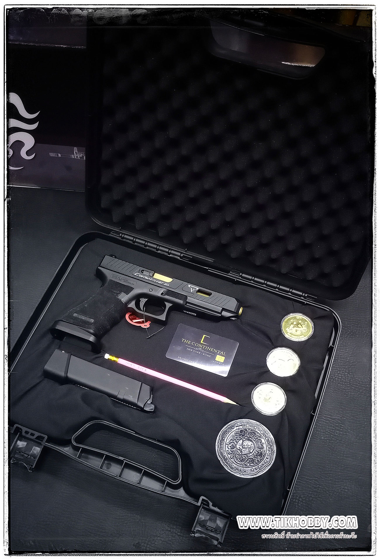 สินค้าจัดชุด ปืนสั้นระบบแก๊ส รุ่น G34 Taran Tactical จาก Double Bell DB768