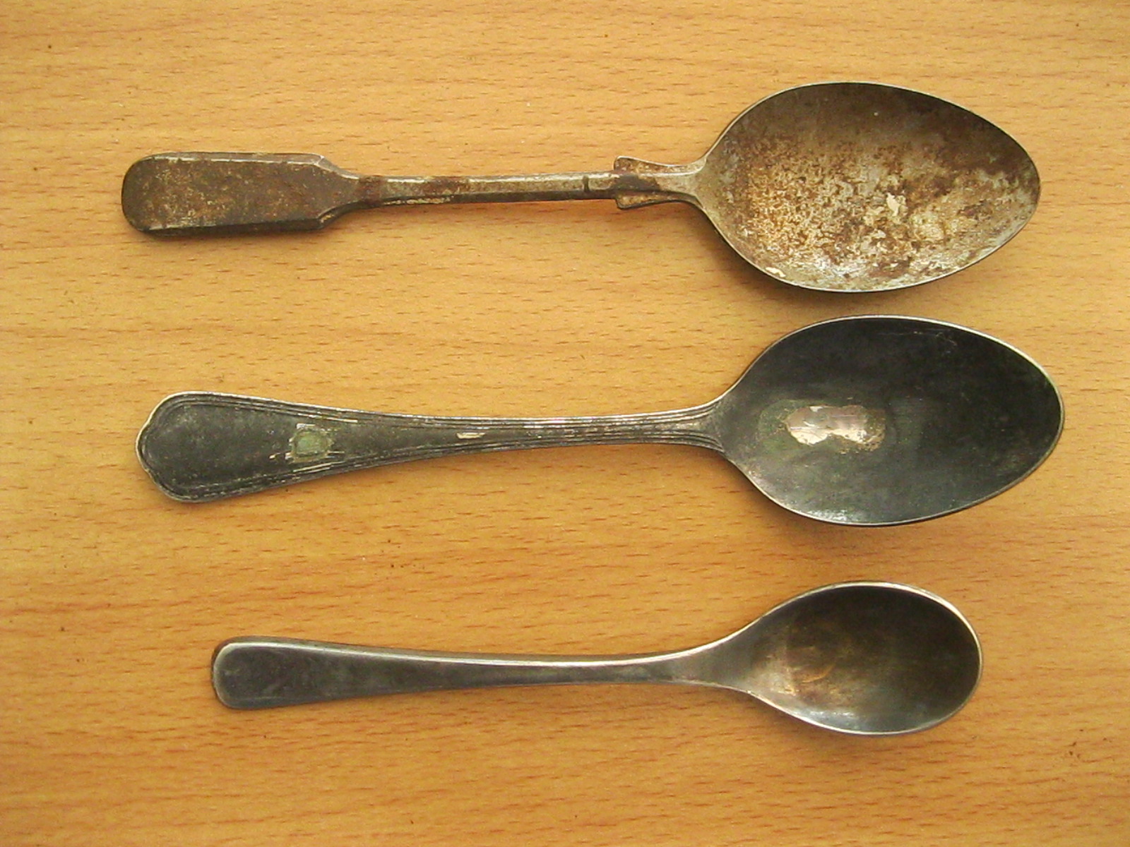 ช้อนเก่า 3อัน (4333)