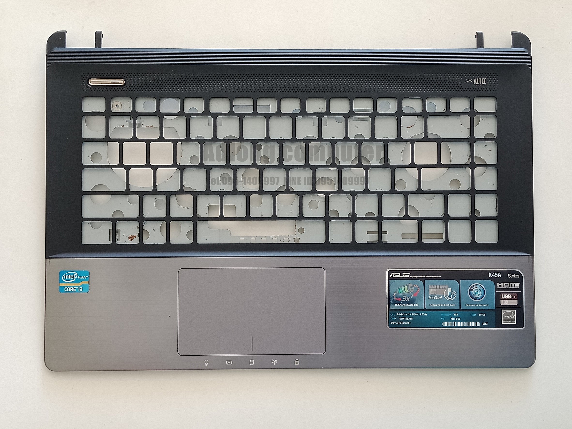 บอดี้บนโน๊ตบุ๊ค Asus K45A