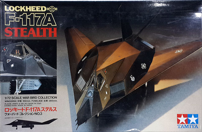 เครื่องบินรบ F-117 (1/72) TAMIYA (TA 60703)