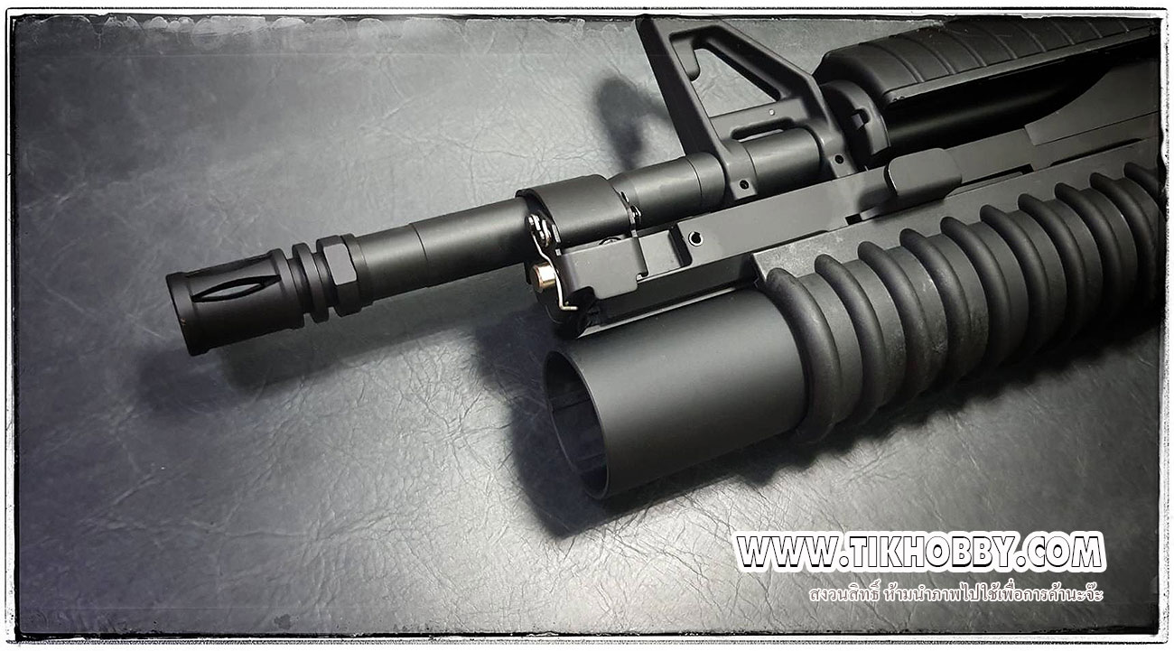 ปืนไฟฟ้า จาก E&C รุ่น 701S4 CyberGun หรือ M4A1+M203
