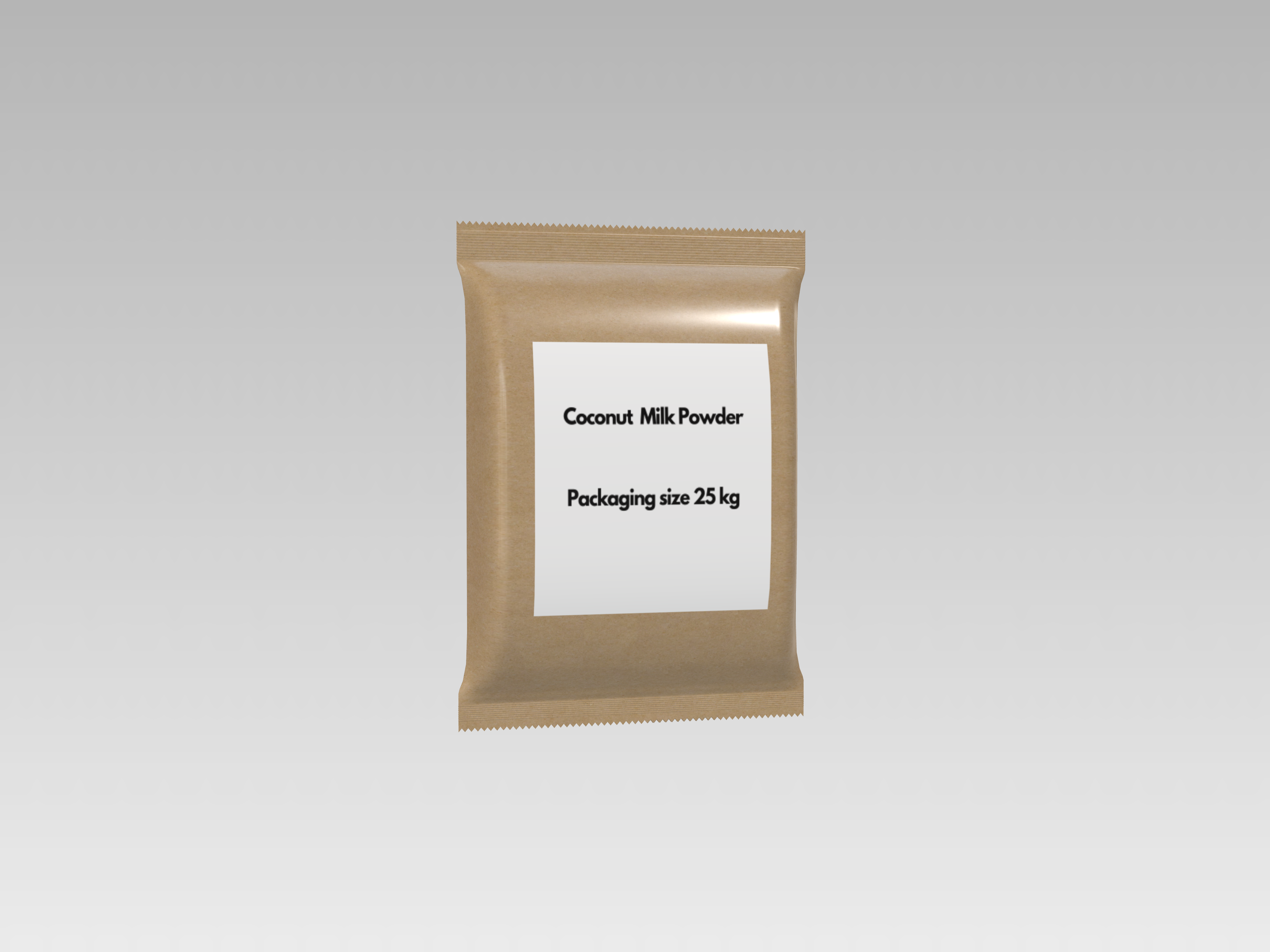 Coconut milk powder packing size 25 kg