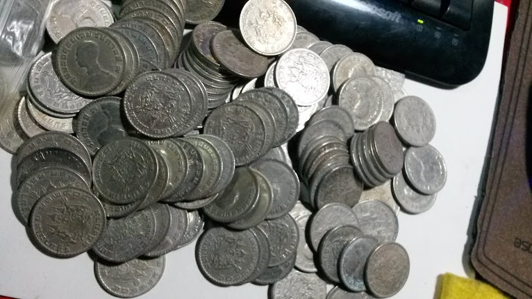 เหรียญ1บาท ปี2505 รัชกาลที่9 (2458)