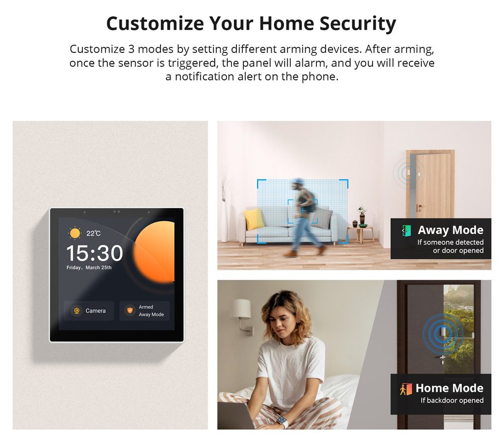 SONOFF NSPanel Pro Smart Home Control Panel (สีดำ) UK