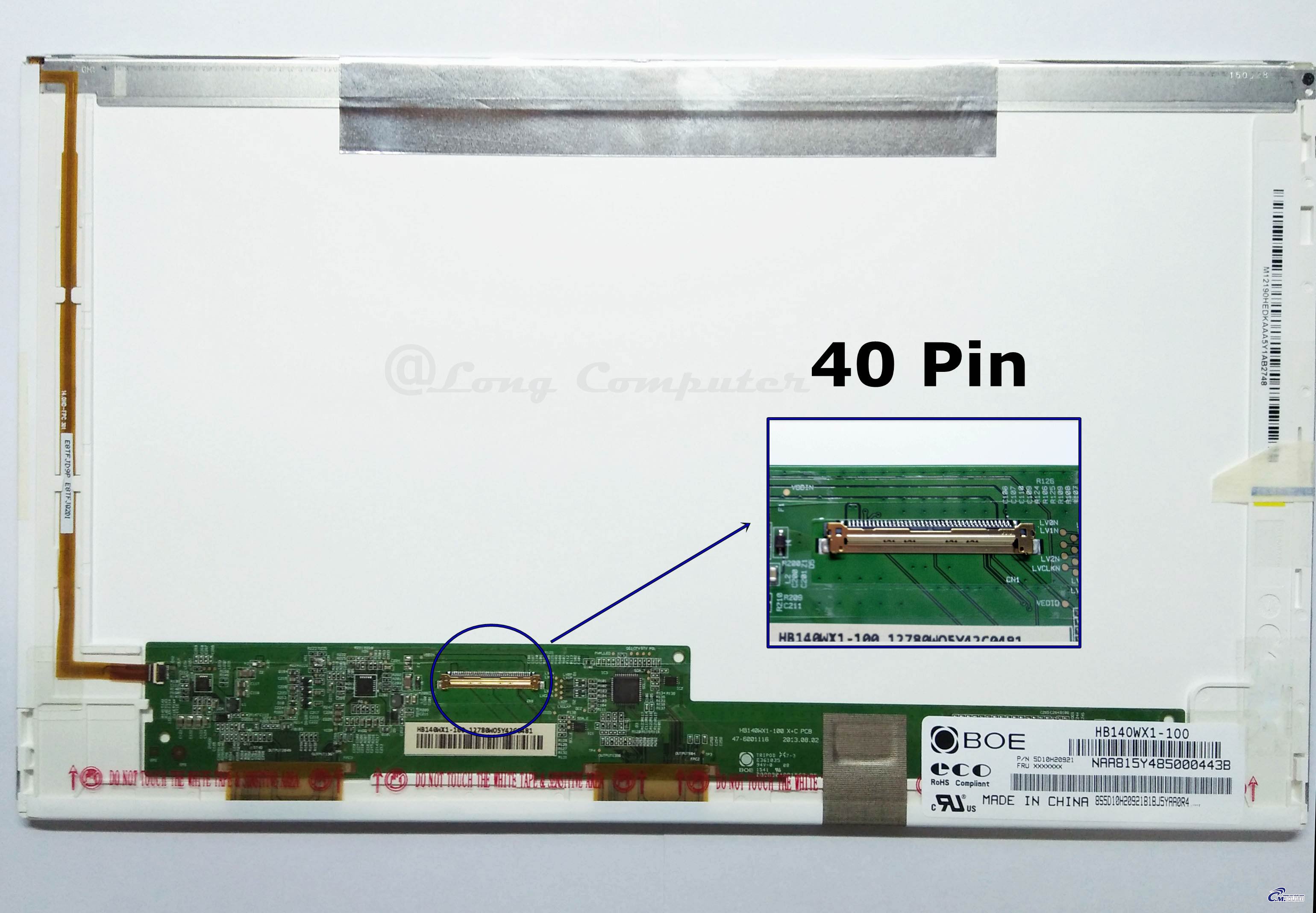 จอ LED 14.0 HD 1366x768 40 pin