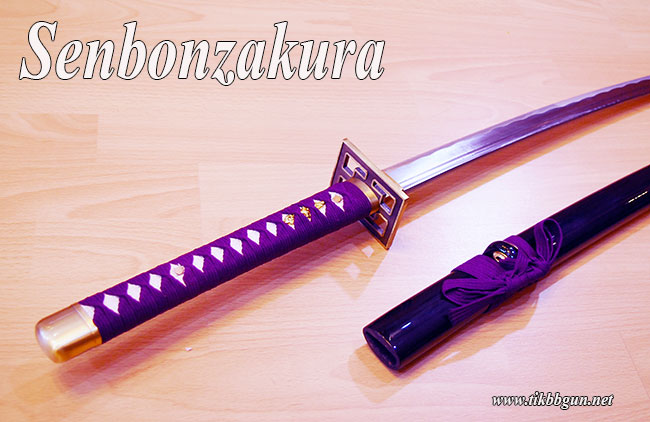 ดาบซามูไร เซมบง ซากุระ ดำ (เปิดคม)