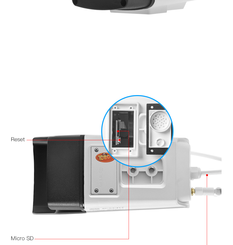 VSTARCAM C18S 1080P Outdoor IP Camera กล้องวงจรปิด 2.0ล้านพิกเซล